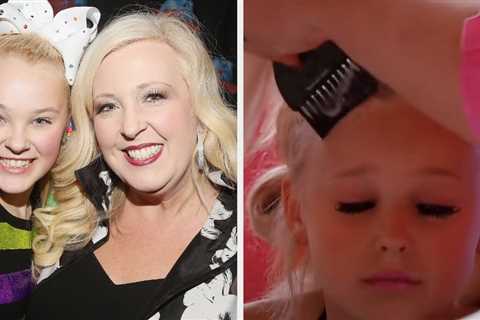 JoJo Siwa’s Mom Started Bleaching The Star’s Hair Blonde When She Was Just Two Years Old, And..