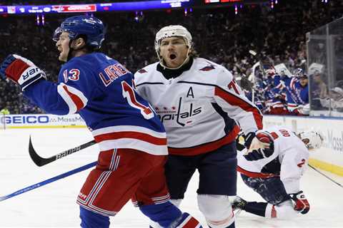 Rangers pushing back, keeping composure versus Capitals already setting important playoff tone