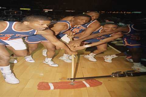 Knicks’ mop celebration after 1989 76ers sweep is bold statement current team wouldn’t dare try