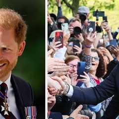 People Are Emotional After Prince Harry Received A Hero’s Welcome And Was Supported By Princess..