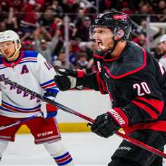Rangers suffer first playoff loss after Brady Skjei scores game-winner for Hurricanes