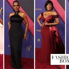 The Top 10 Best Dressed at the 2024 Emmy Awards: Aja Naomi King in Giambattista Valli, Sheryl Lee..