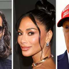 Nicole Scherzinger Is Facing Backlash After She Commented On Russell Brand’s Pro-Trump Instagram..