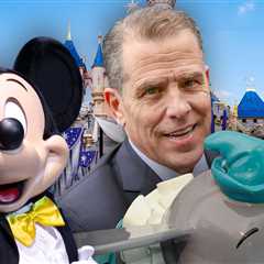 Hunter Biden Has Happy Family Day at Disneyland as Federal Sentencing Looms