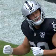 CBS seemingly removed Brock Bowers’ Donald Trump dance after Raiders touchdown