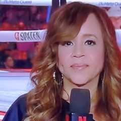 Rosie Perez's Face At The Mike Tyson Fight Is Seriously Taking Me Out