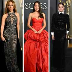 On the Scene at Governors Awards: Kerry Washington in a Elie Saab Embellished Gown, Jennifer Lopez..