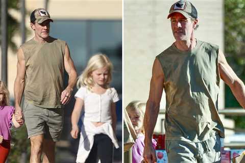 James Van Der Beek Enjoys Family Grocery Outing Amid Cancer Battle