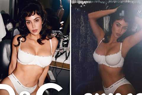 Kim Kardashian Models New Skims x Dolce & Gabbana Collab With Kourtney