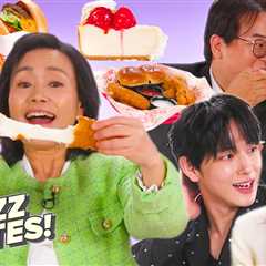 The Cast Of Squid Game Season 2 Reacted To Eating Chili's Triple Dipper, And It Was The Funniest..