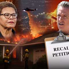 Recall Petition for Gavin Newsom Stalls as Karen Bass Gains Momentum