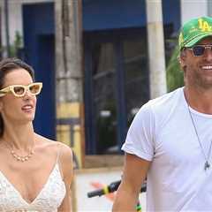 Alessandra Ambrosio and Boyfriend Buck Palmer Enjoy Rio Outing