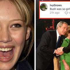 Hilary Duff's 2005 Performance At George W. Bush's Presidential Inauguration Has Resurfaced And Is..