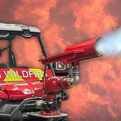 Epic Jet Engine-Mounted Truck Built to Fight L.A. Wildfires, Push Back Winds