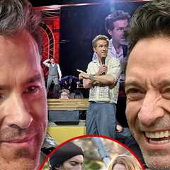 Ryan Reynolds Surprises Hugh Jackman During One-Man Show Amid Blake, Baldoni War