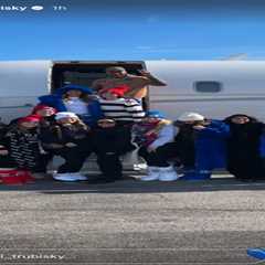 Bills WAGs travel in style on private plane to AFC Championship clash versus Chiefs