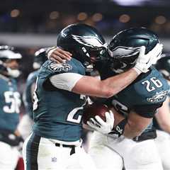 Saquon Barkley has viral reaction to Eagles unsung hero Will Shipley’s first career TD