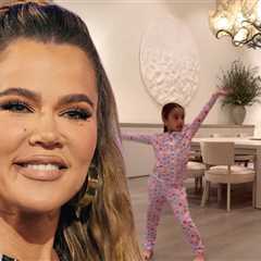 Khloe Kardashian Shares True and Dream's 'Nightly Routine' Dance Party