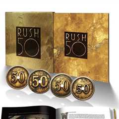 Rush Pack Massive '50' Box Set With Rare Early Live Tracks