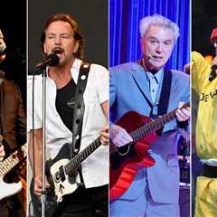 David Byrne and Eddie Vedder Lead 'SNL' 50th Anniversary Concert