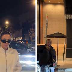 Kanye West Shuts Down L.A. Street for Spontaneous Bianca Censori Photo Shoot