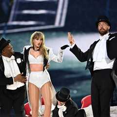 Travis Kelce Says He Looked Up to Taylor Swift’s ‘Remarkable’ Athleticism on the Eras Tour