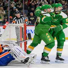 Islanders throttled by Wild, head into 4 Nations break on sour note