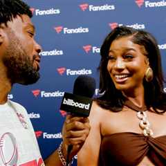 Taylor Rooks On the Luka Doncic Trade, Who She Wants to Win the Super Bowl & More | 2025 Fanatics..