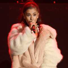 Valentino Minidress: Ariana Grande’s Sheer & Fur Photos