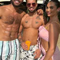 MAFS star Nathan Campbell spotted partying with Love Island's Charlotte Sumner ahead of reunion