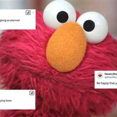 Elmo Is Going Viral For Being Miserable Again