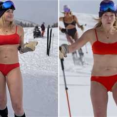 Chelsea Handler Back at It With Sexy Skiing Shots for 50th Bday!