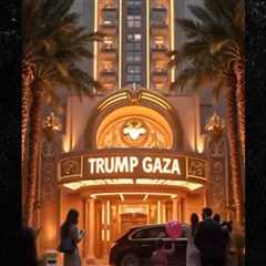 Donald Trump Posts A.I. Video Reimagining Gaza as Glitzy Resort Landscape