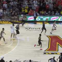 No. 8 Michigan State beats No. 16 Maryland on half-court buzzer-beater for improbable win