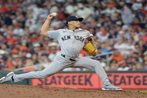 Jonathan Loáisiga glad to be back with Yankees and is likely to return midseason from elbow surgery
