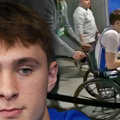 Duke Star Cooper Flagg Injures Ankle, Leaves Game In Wheelchair