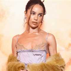 Making Lacy Lingerie Work: Zoe Kravitz’s YSL Photos