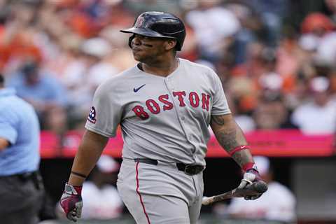 Fantasy baseball: Stay clam and don’t panic over Rafael Devers’ ugly start
