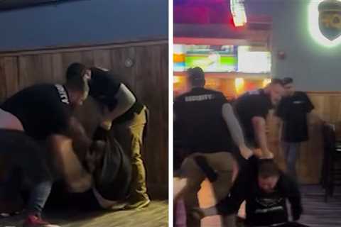Indiana Bar Bouncers Savagely Beat Up Patron Over Unpaid Tab, on Video