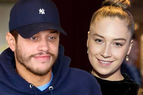 Pete Davidson and Elsie Hewitt Happily Sit Courtside at Knicks Game