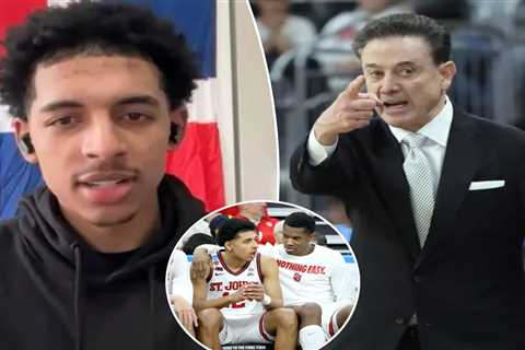 RJ Luis addresses ‘hurt’ of controversial St. John’s benching, why he chose to leave