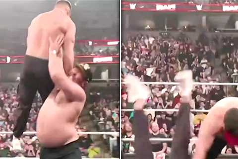 Bert Kreischer Attends WWE's Raw, Helps CM Punk, Slams Grayson Waller & Austin Theory