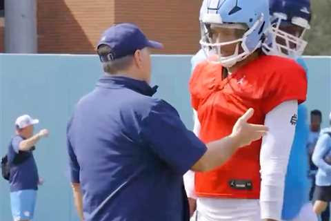 Fans get rare look at Bill Belichick’s UNC practice in new behind-the-scenes video