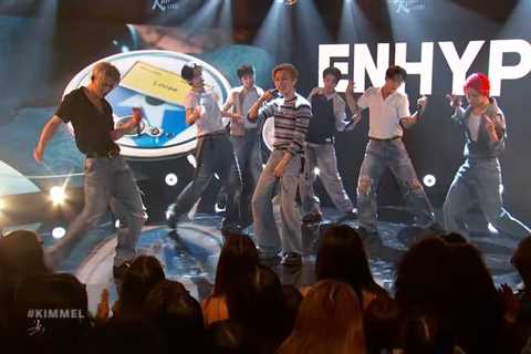 ENHYPEN Get ‘Loose’ in American TV Debut on ‘Jimmy Kimmel Live!’: Watch