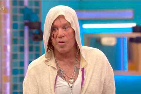 Mickey Rourke Opens Up about Insomnia and Childhood Trauma on Celebrity Big Brother