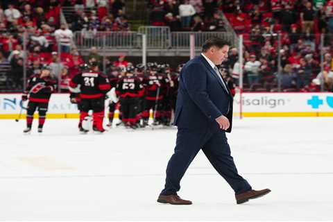 Peter Laviolette addresses his job security with disappointing Rangers missing playoffs