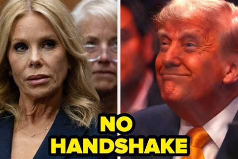Donald Trump Seemingly Snubbed RFK Jr.'s Wife Cheryl Hines At A UFC Event Last Night