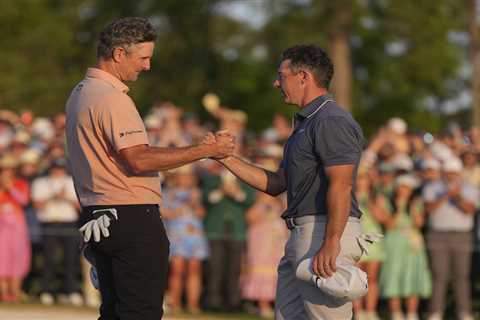 What Justin Rose told Rory McIlroy moments after his Masters playoff heartbreak