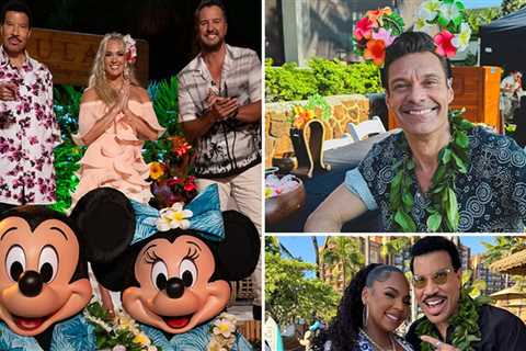 'American Idol' Crew Hits Hawaii ... Aloha!