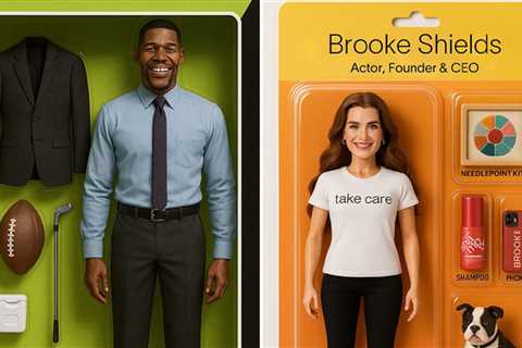 Famous Figurines ... Celebs Take on the Viral A.I. Box Doll Trend